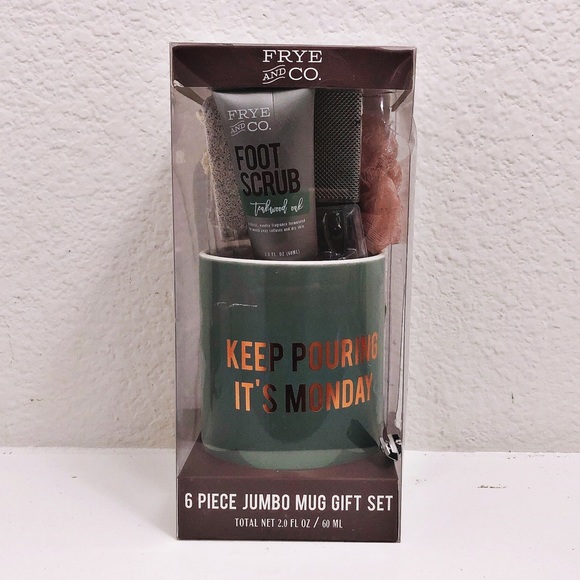 Frye Jumbo 6-Piece Mug Gift Set Mug NWT - Picture 9 of 9